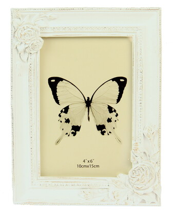 PF1071-46 AW : Roses in 2 corners photoframe
