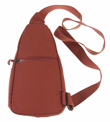 BAG639 RUST : cross body mini backpack