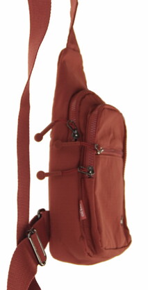 BAG639 RUST : cross body mini backpack