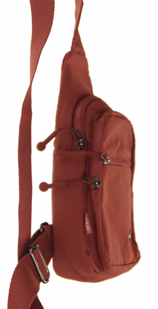 BAG639 RUST : cross body mini backpack
