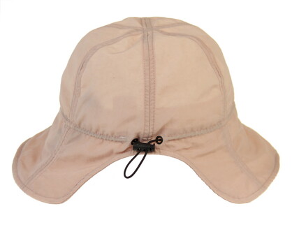 HAT746 PINK : Briella Ponytail bucket hat