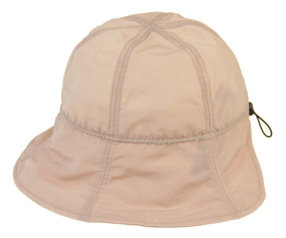 HAT746 PINK : Briella Ponytail bucket hat