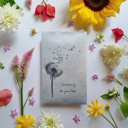 SORRY FOR YOUR LOSS - WILDFLOWERS