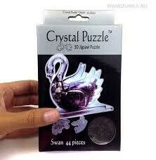 3D BLACK SWAN CRYSTAL PUZZLE (24/48)