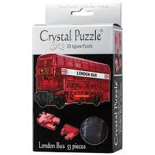 3D LONDON BUS CRYSTAL PUZZLE (6/48)