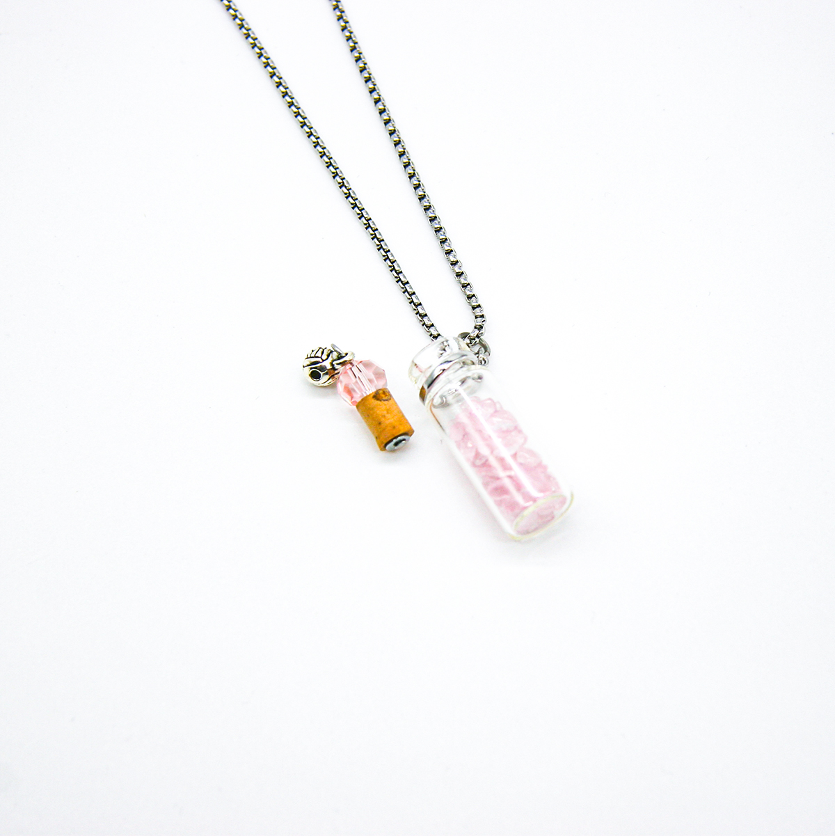 Gift Gox - Crystal Bottle (Rose Quartz) + Purify