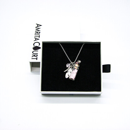 Gift Gox - Crystal Bottle (Rose Quartz) + Purify