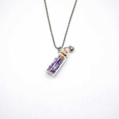 Gift Gox - Crystal Bottle (Amethyst) + Purify