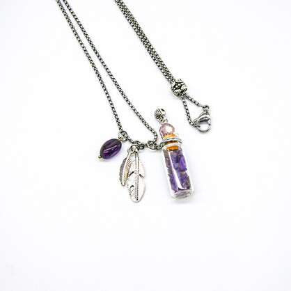 Gift Gox - Crystal Bottle (Amethyst) + Purify