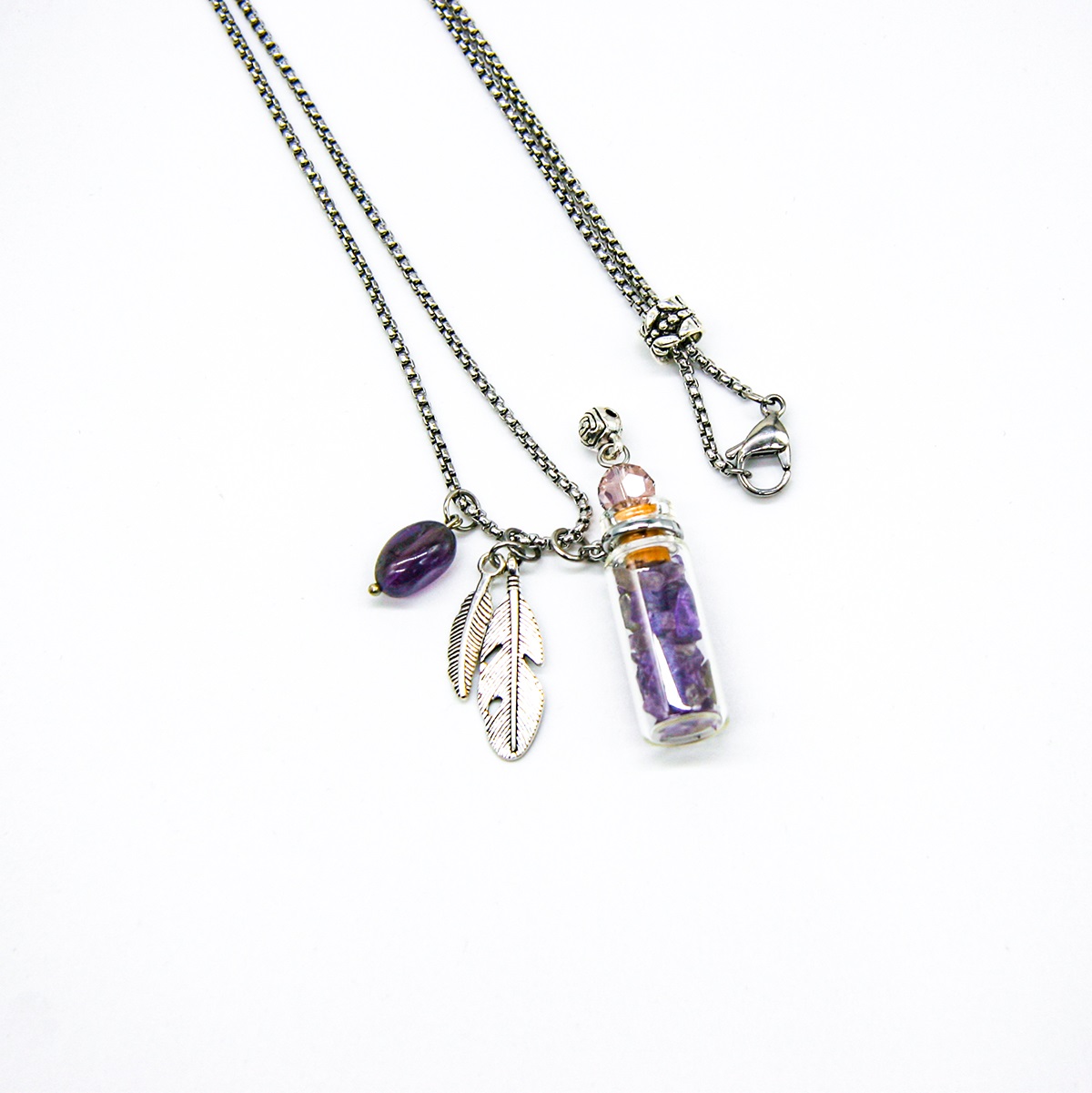 Gift Gox - Crystal Bottle (Amethyst) + Purify