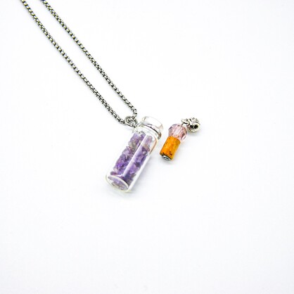 Gift Gox - Crystal Bottle (Amethyst) + Purify