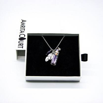 Gift Gox - Crystal Bottle (Amethyst) + Purify