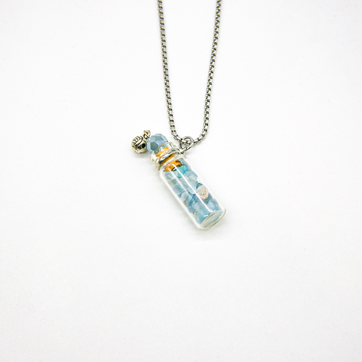 Gift Gox - Crystal Bottle (Aquamarine) + Purify