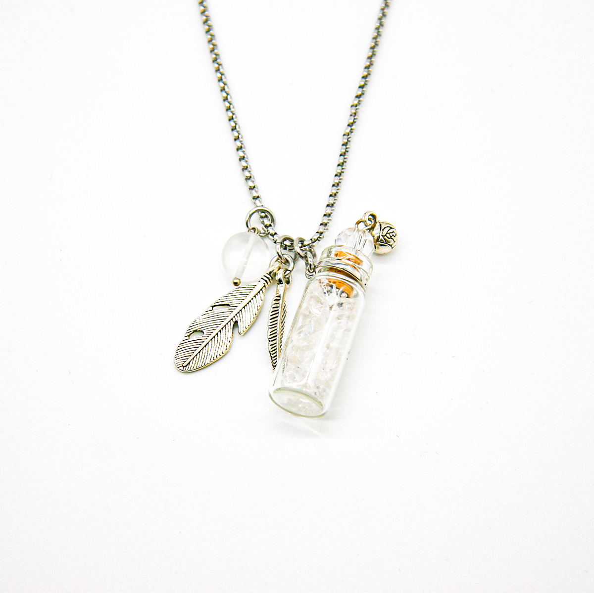 Gift Gox - Crystal Bottle (Clear Quartz) + Purify