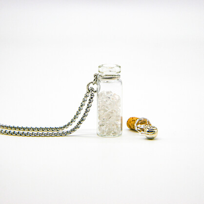 Gift Gox - Crystal Bottle (Clear Quartz) + Purify