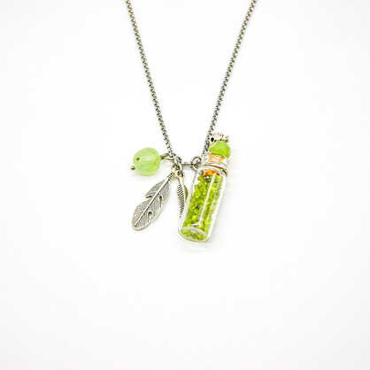 Gift Gox - Crystal Bottle (Green Calcite) + Purify