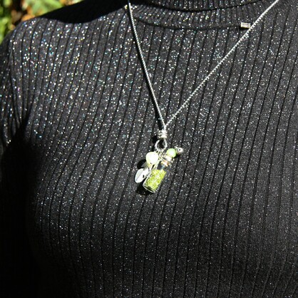 Gift Gox - Crystal Bottle (Green Calcite) + Purify