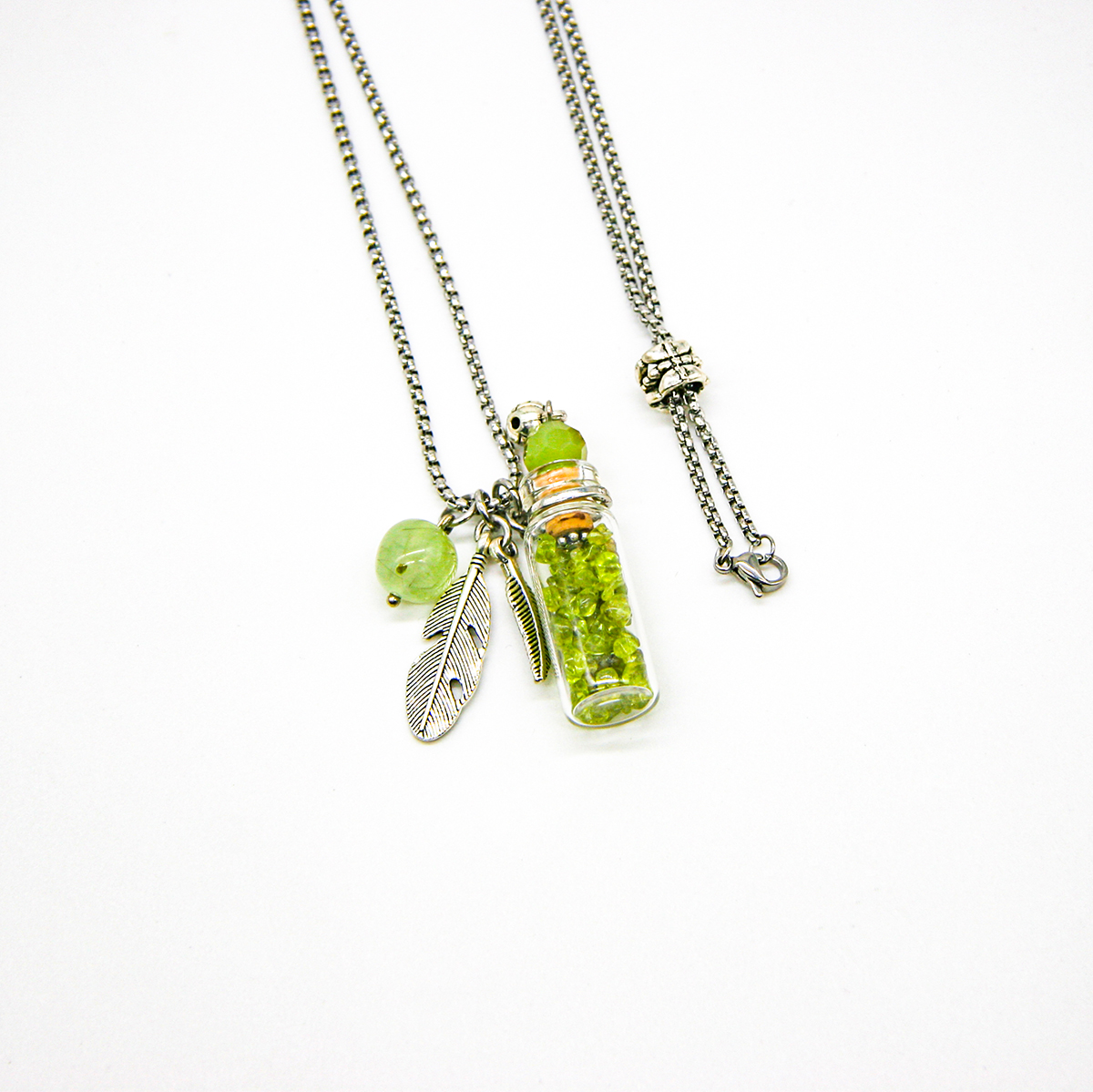 Gift Gox - Crystal Bottle (Green Calcite) + Purify