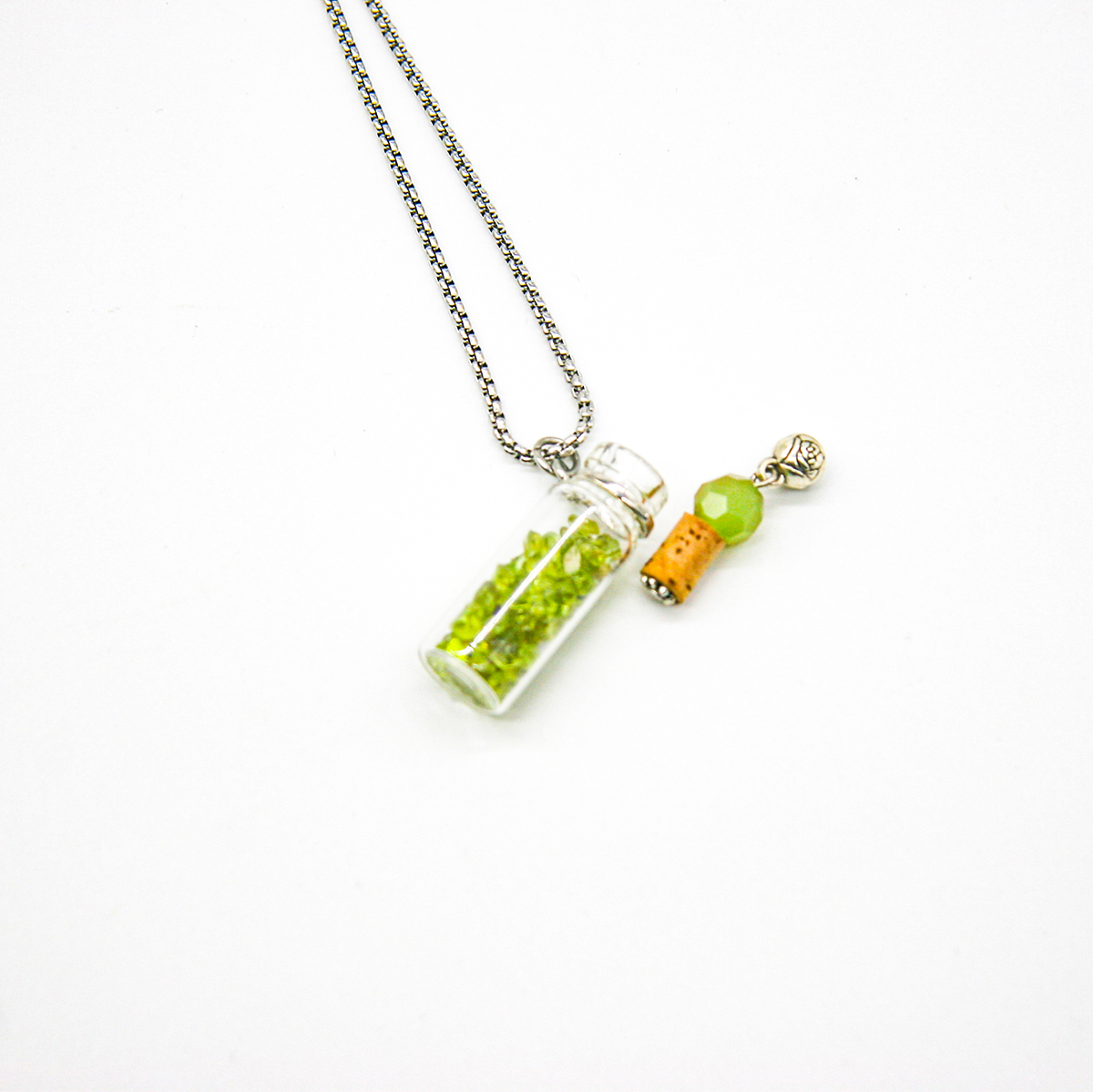 Gift Gox - Crystal Bottle (Green Calcite) + Purify