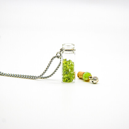 Gift Gox - Crystal Bottle (Green Calcite) + Purify