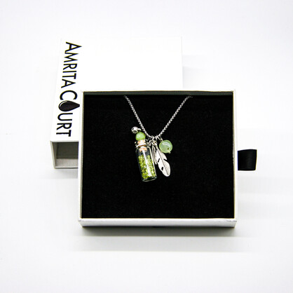 Gift Gox - Crystal Bottle (Green Calcite) + Purify