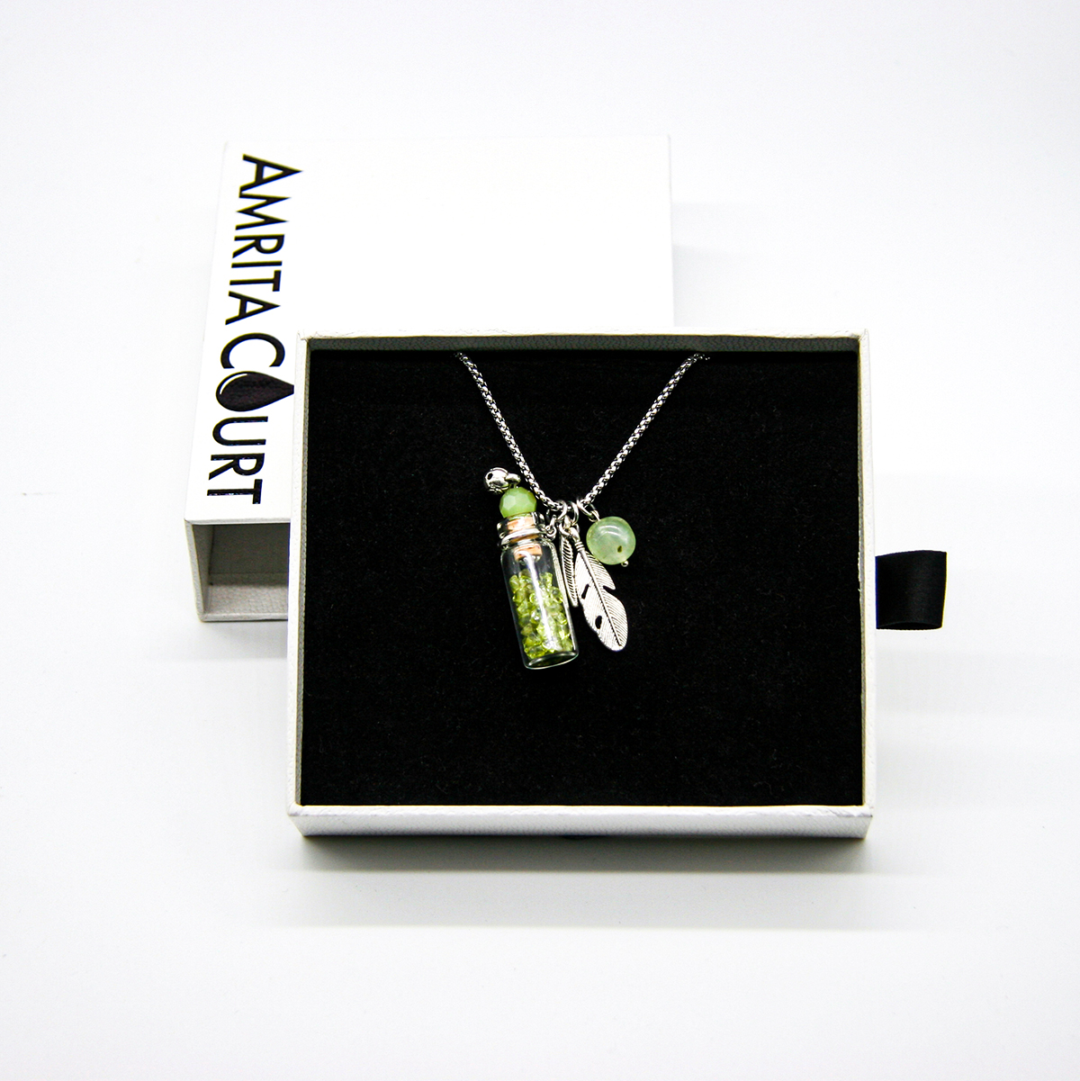 Gift Gox - Crystal Bottle (Green Calcite) + Purify