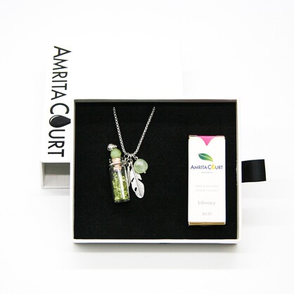 Gift Gox - Crystal Bottle (Green Calcite) + Purify