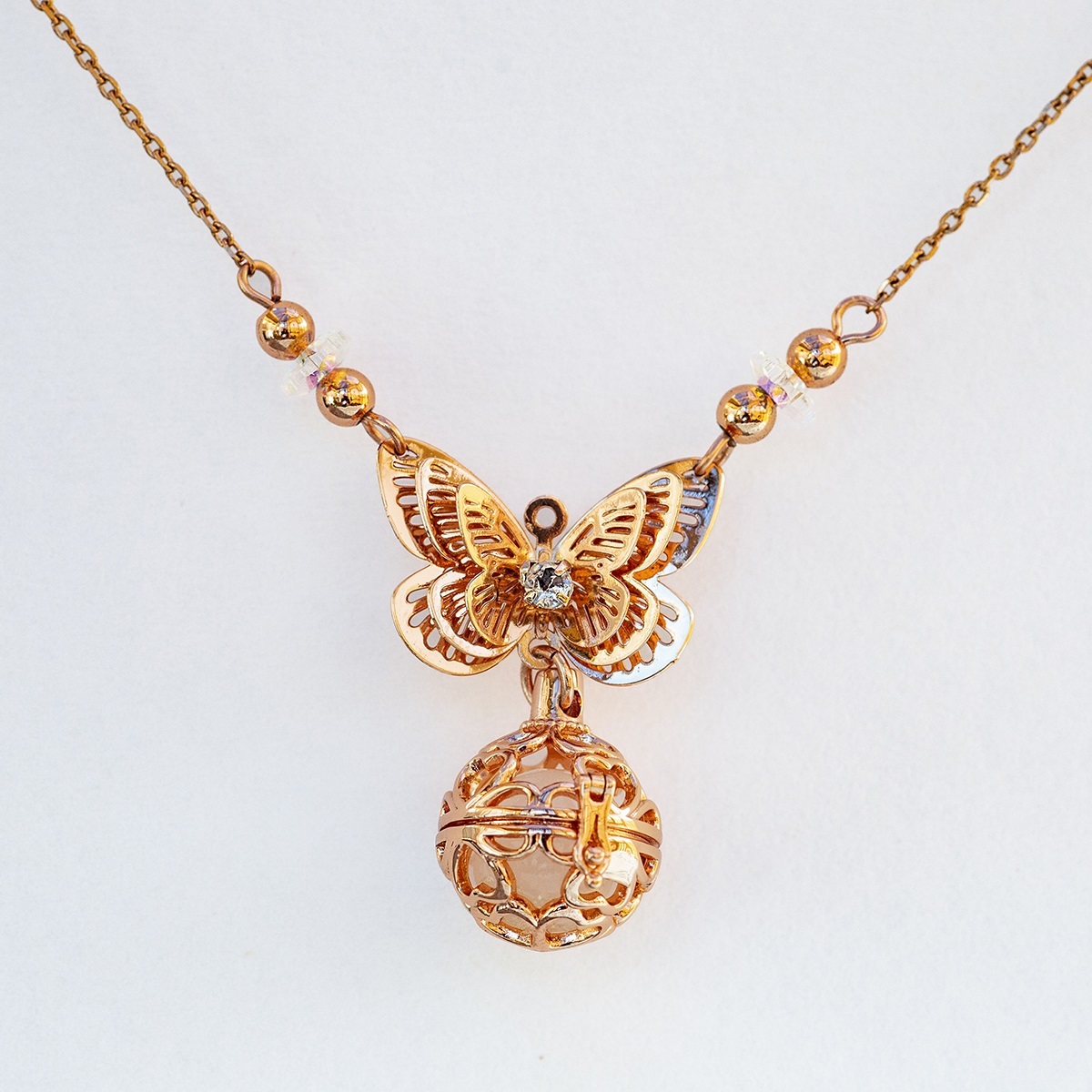 Gift Gox - Butterfly Rose Gold + Purify