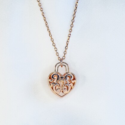 Gift Gox - Heart Lock Rose Gold + Purify