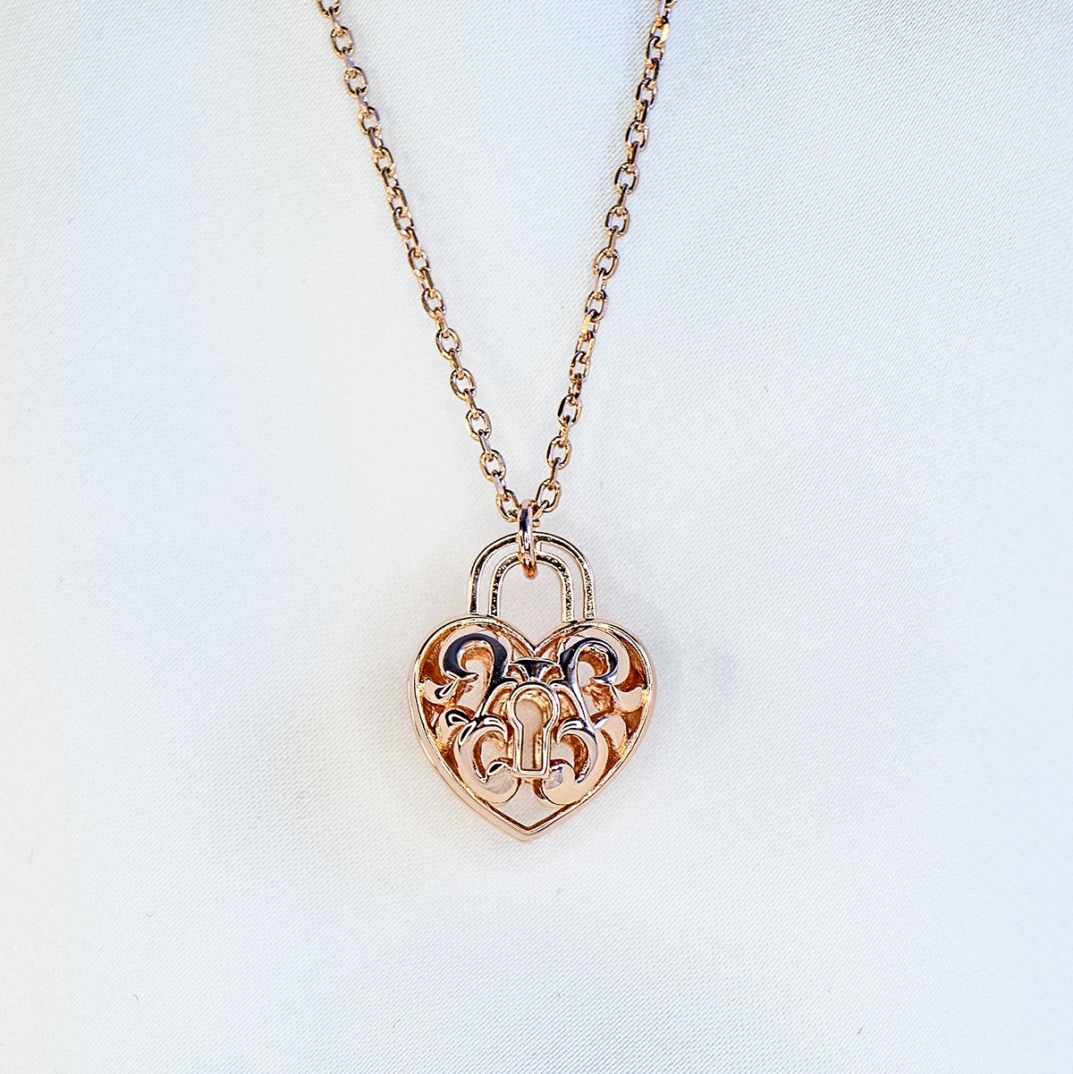 Gift Gox - Heart Lock Rose Gold + Purify