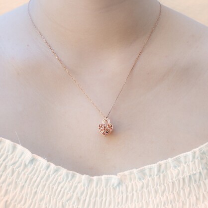 Gift Gox - Heart Lock Rose Gold + Purify