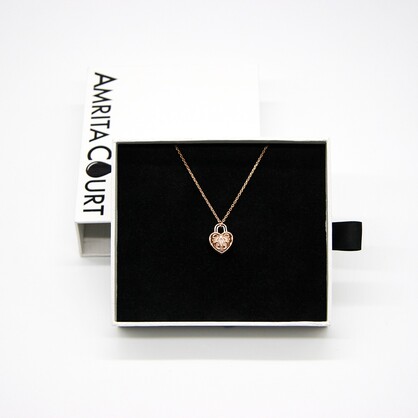 Gift Gox - Heart Lock Rose Gold + Purify