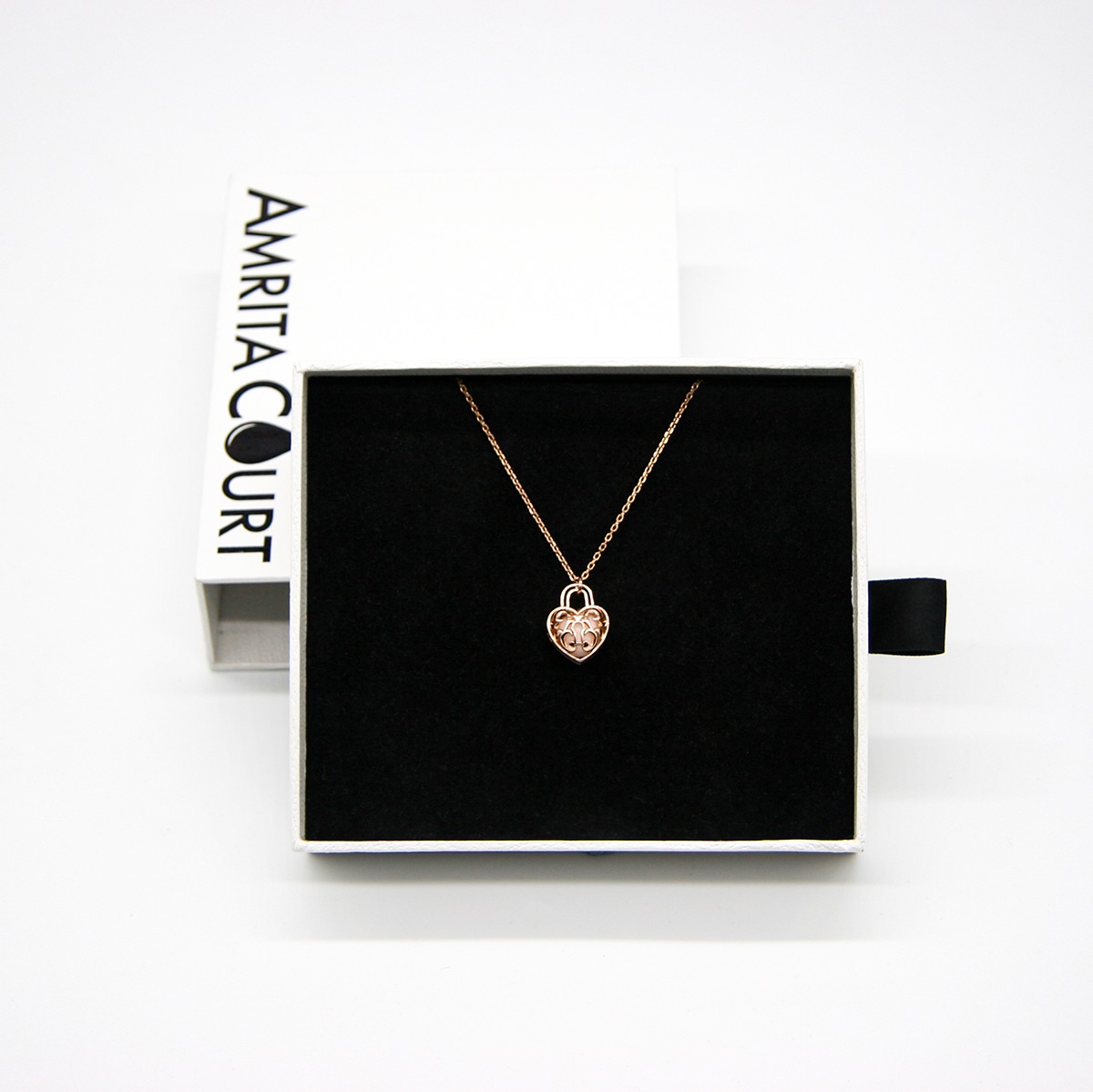 Gift Gox - Heart Lock Rose Gold + Purify