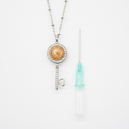 Gift Box - Magic Key Aroma Necklace - Golden Snitch + Purify Essential Oil Blend | Aroma Jewelry Gift Set