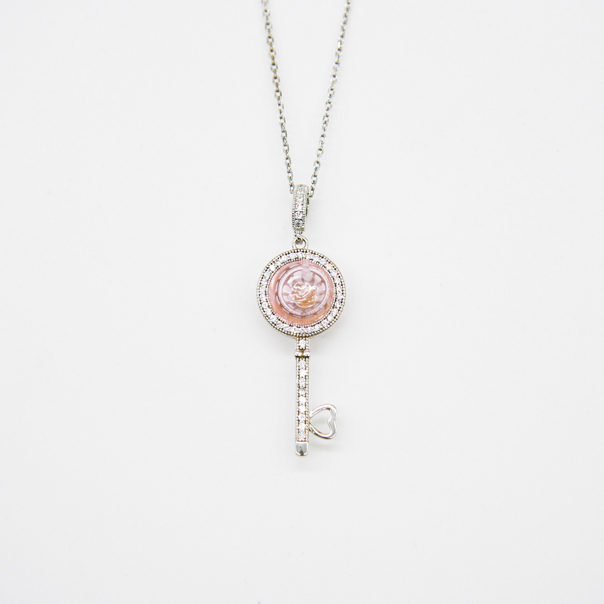 Gift Box - Magic Key Aroma Necklace - Amortentia Pink + Purify Essential Oil Blend | Aroma Jewelry Gift Set