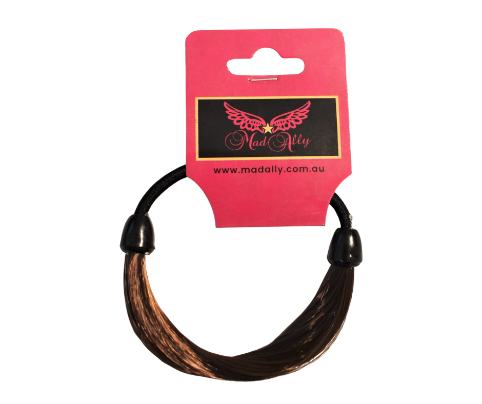 Ponytail Wrap Colour; Brown