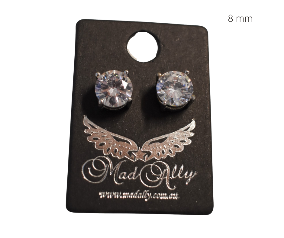Magnetic Earrings; 8mm