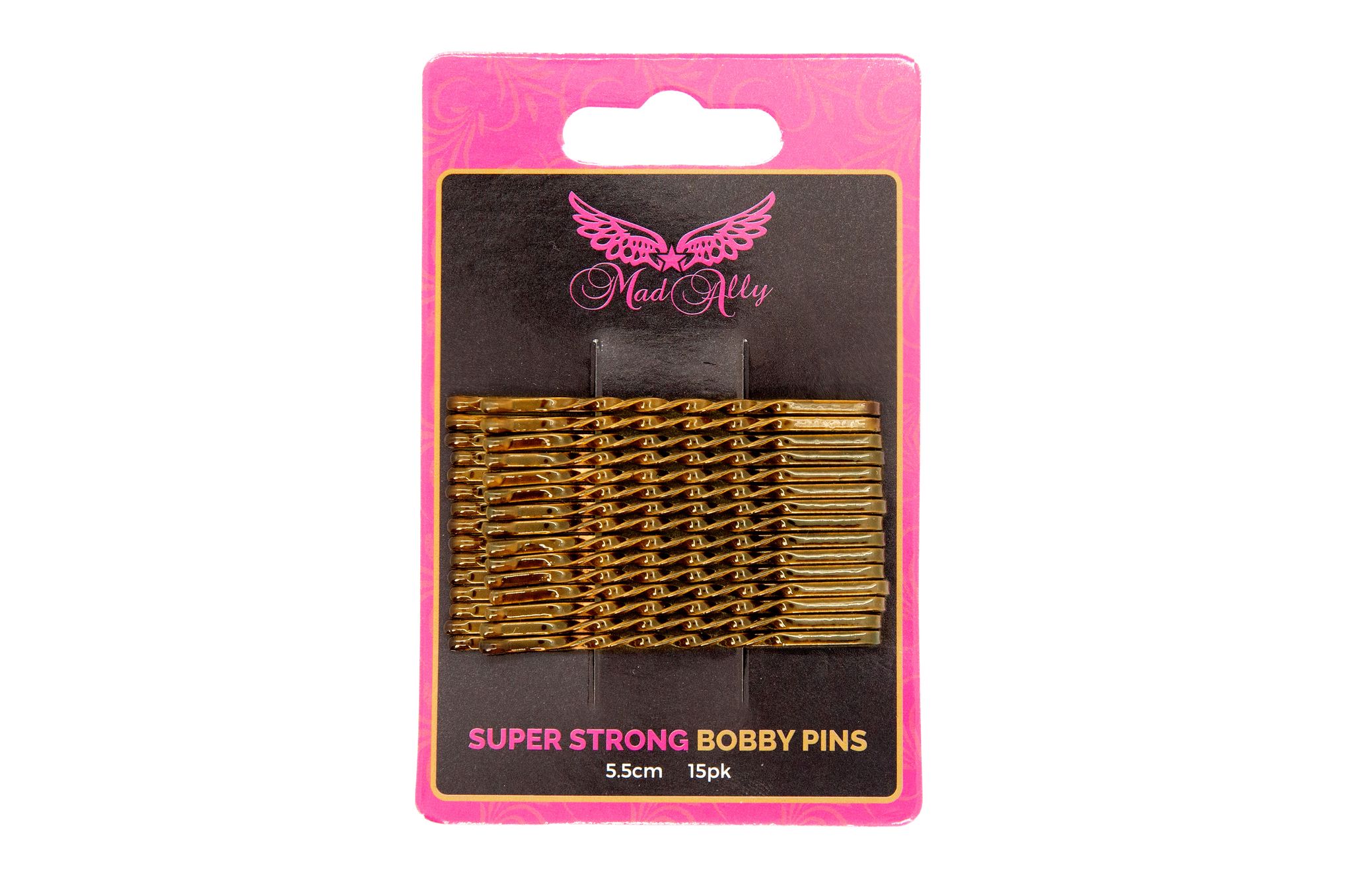 Super Strong Bobby Pins Colour; Blonde