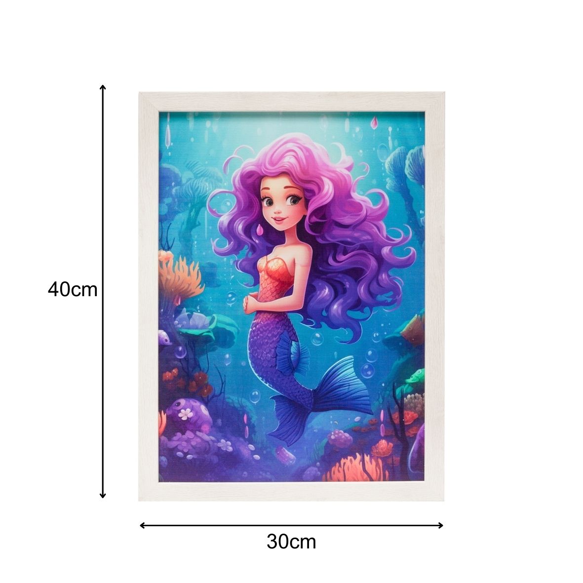 Light Up Frame; Mermaid