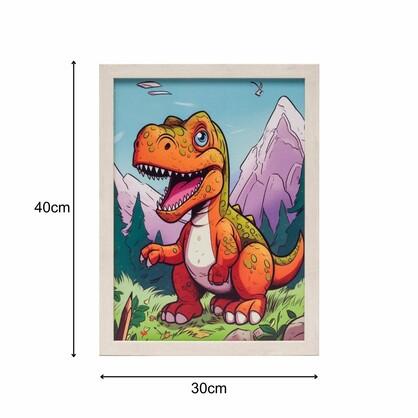 Light Up Frame; Dinosaur