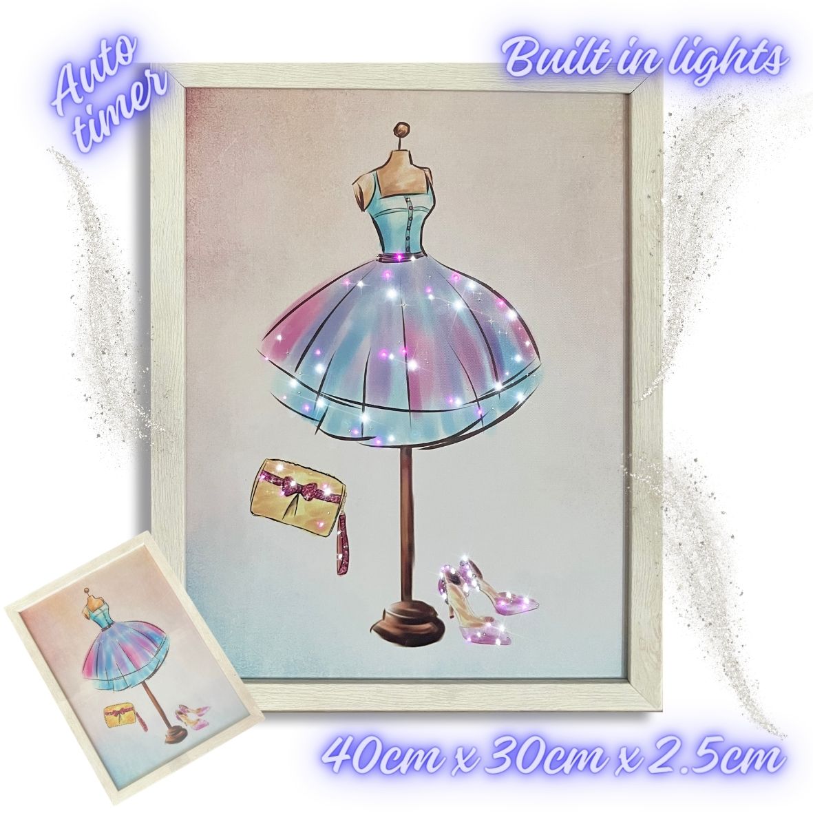 Light Up Frame-Priscilla