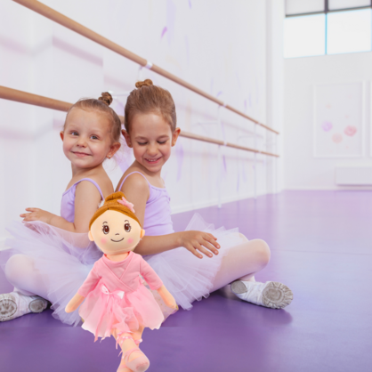 Ballerina Indi Doll - Raspberry