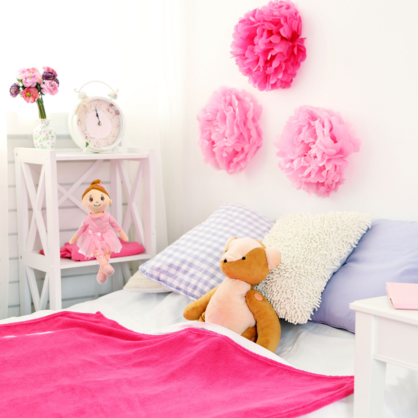 Ballerina Indi Doll - Raspberry