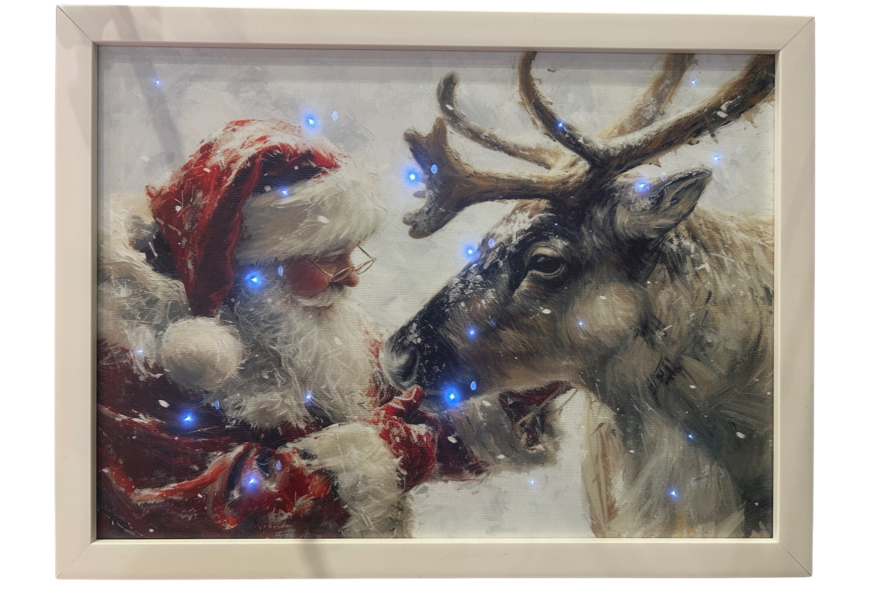 Light Up Frame; Santa