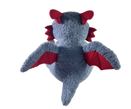 Odin the Dragon 30cm; Blue Red