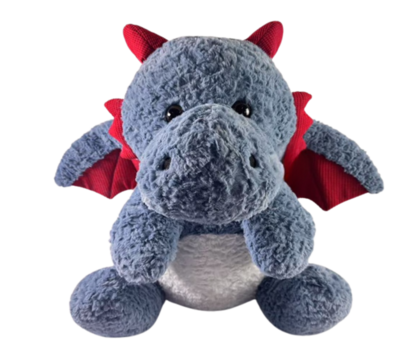 Odin the Dragon 42cm; Blue Red