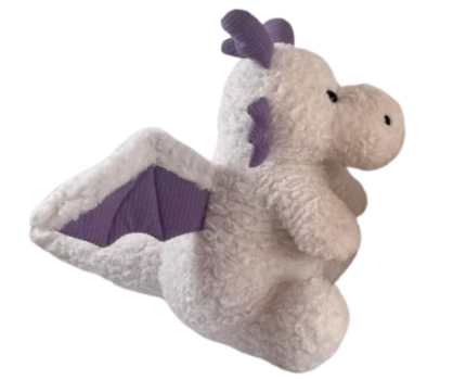 Odin the Dragon 56cm; White Purple