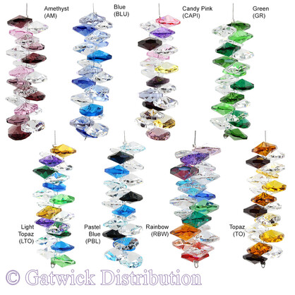 Cascade Suncatcher - Set of 20 with Stand