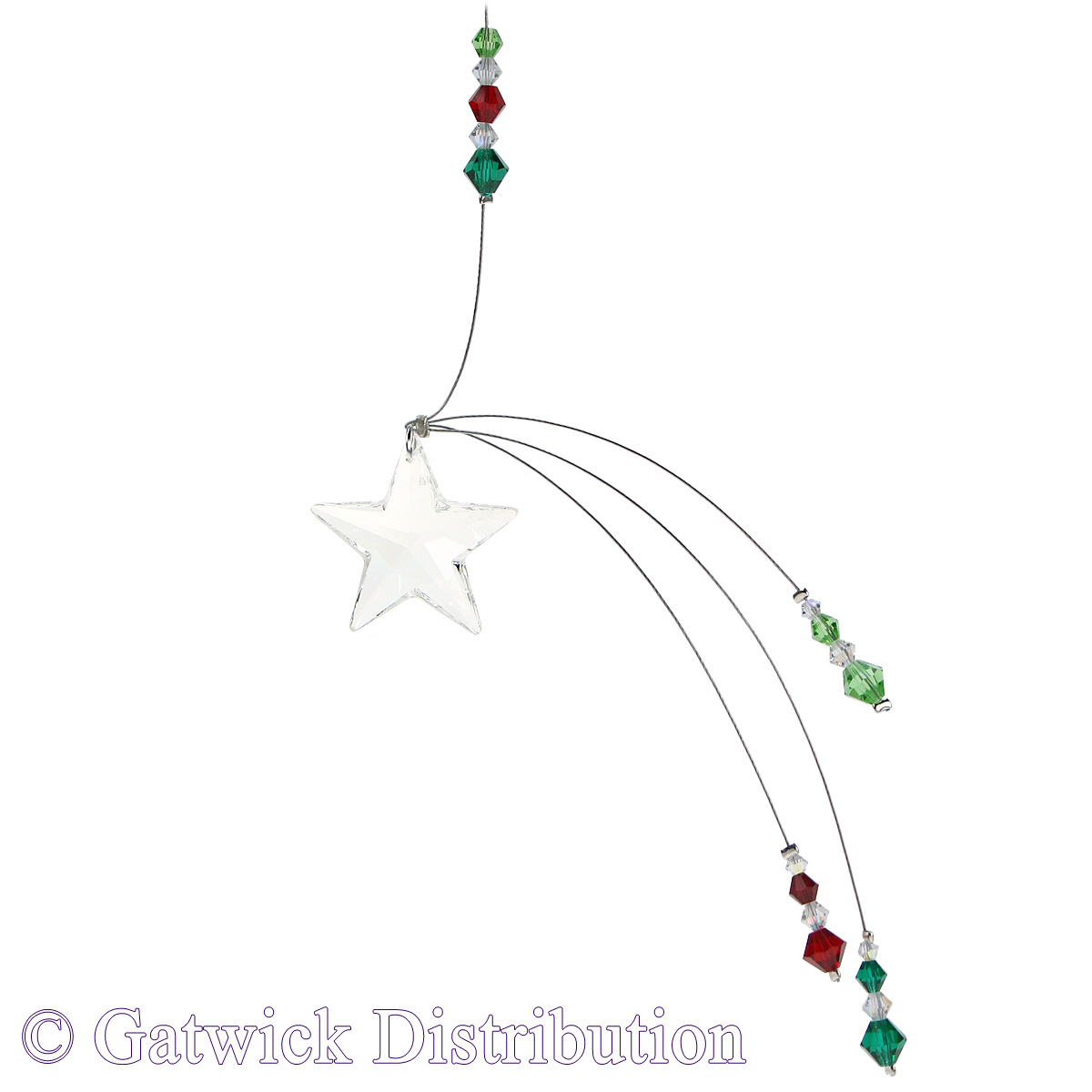 Flame Star Suncatcher