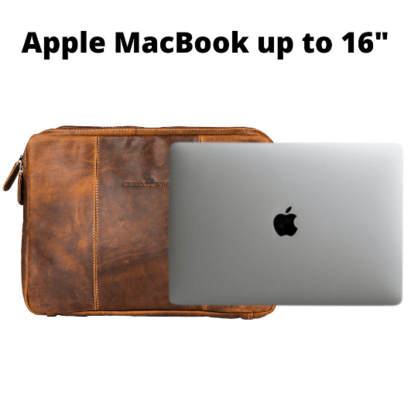 Leather Laptop Cases/Sleeve - Macbook Pro/Air 13 Inch Sleeve GWLP01SAN